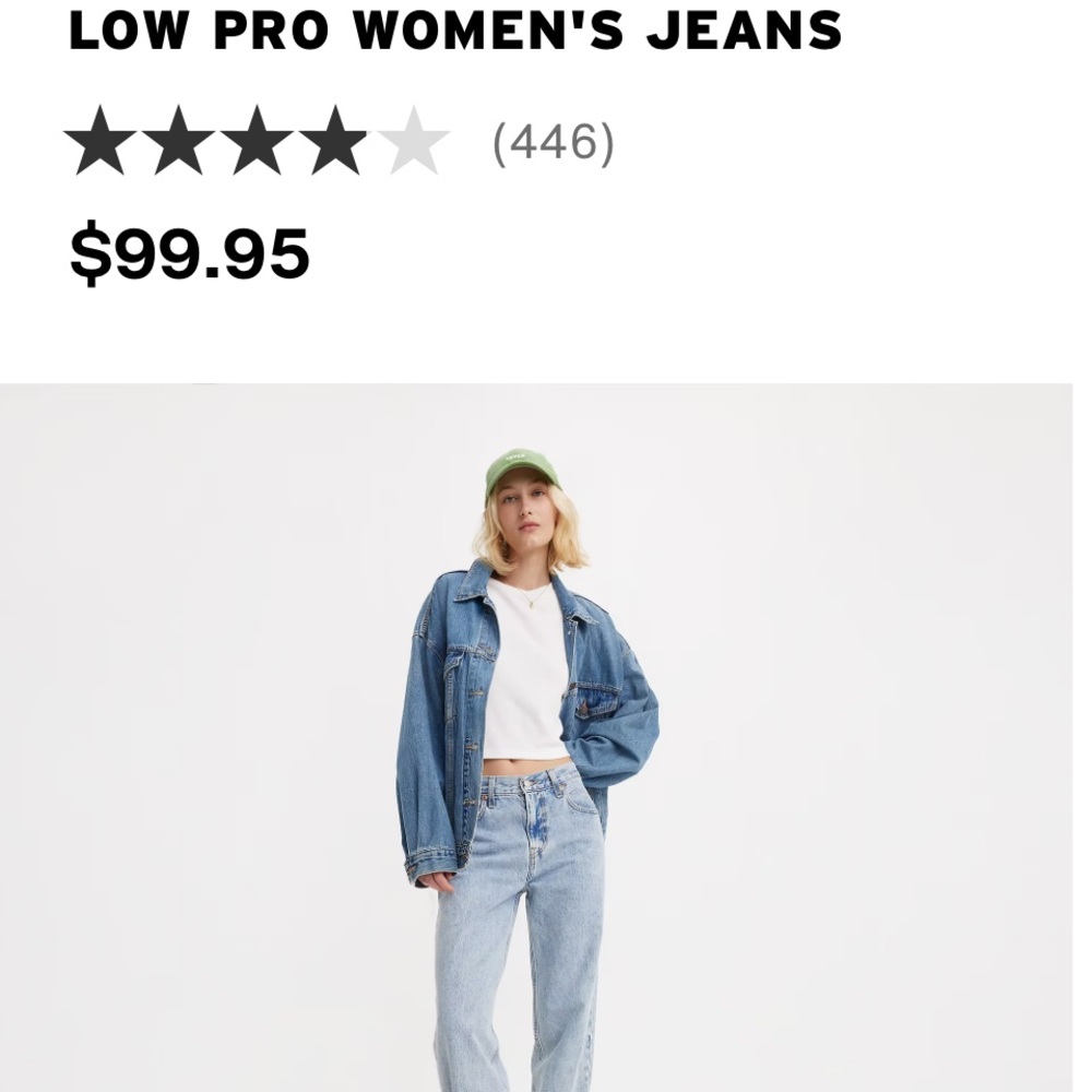 Levi’s Low Pro Jeans